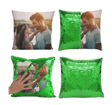 Load image into Gallery viewer, Custom Sequin Pillow