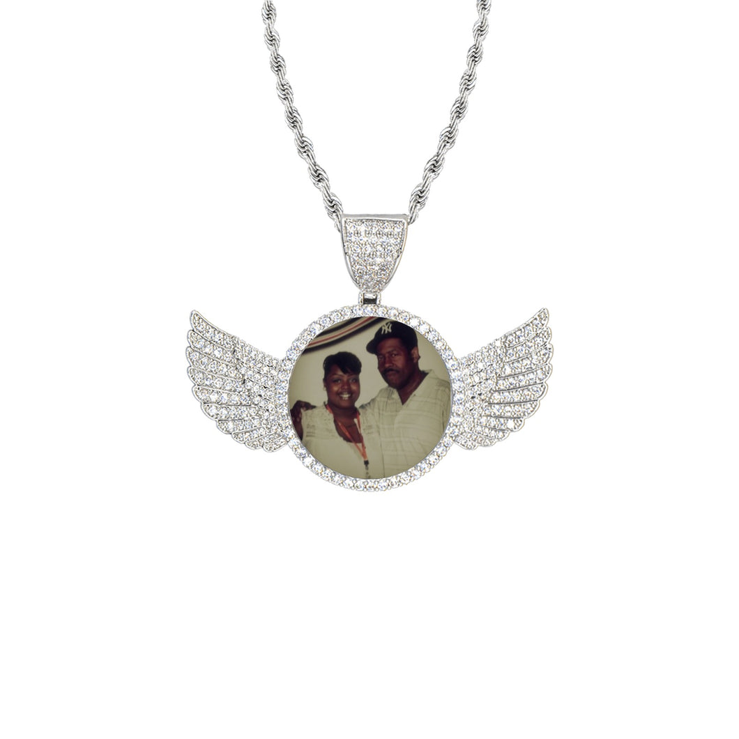 Custom Pendant with Rope Chain
